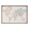 HomeRoots Multi Color MDF Fir Wood Wall Art 44 x 1.5 x 30 in.