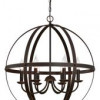 WestinghouseLighting 6 Light Stella MiraIndoor Chandelier Oil Rubbed Bronze
