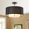 Warehouse of Tiffany CM148-5 Fazlo 5-Light Chandelier Matte Black