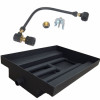 Tretco 15 in. Powder Coated Burner Island Kit Liquid Propane