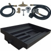 Tretco 21 in. 14GA Powder Coated Burner Island Kit Liquid Propane
