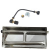 Tretco 32 in. 304 Stainless Steel Dual Burner Pan Liquid Propane
