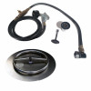 Tretco 18 in. Stainless Steel Pan-Ring Kit Liquid Propane