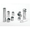 8 in. x 60 in. Duratech Factory-Built Chimney Length 430-alloy Inner Line Galvalume Outer Wall