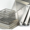 Homesaver 8 Inch x 17 Inch Homesaver Stainless Steel Single-flue Multi-pack Cap-3 Per Case 304-alloy