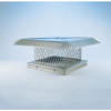 Homesaver 12 Inch x 12 Inch Homesaver Stainless Steel Single-flue Chiminey Cap 304-alloy