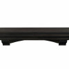 The Celeste 60 in. Mantel Shelf Espresso Finish