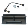 27 in. Powder Coated Dual Burner Pan Kit Natural Gas