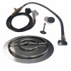 22 in. Stainless Steel Pan-Ring Kit Natural Gas