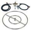 18 in. Stainless Steel Ring Kit Natural Gas