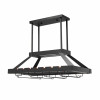 Elegant Designs 2 Light LED Overhead Wine Rack, Oil Rubbed Bronze