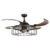 Fanaway Sheridan 48-inch Oil Rubbed Bronze AC Ceiling Fan with Light