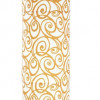 Patio Living Concepts PatioGlo LED Floor Lamp Bright White Orange Swirl Fabric Cover 73850