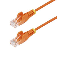 Startech N6PAT20ORS SLIM CAT6 CABLE ORANGE LSZH SLIM SNAGLESS RJ45 UTP PATCH CABLE