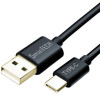 Jar Sys PB-USBC-1F-BLACK 4-PACK OF FOOT LONG, BLACK USB-C MALE TO USB-C MALE CHARGING CABLE