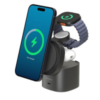 Alogic AL41WCPO-BK ALOGIC POWERPOD 4IN1 QI2 WIRELESS CHARGING STAND - BLACK