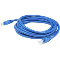 Addon ADD-1FSLCAT6A-BE 1FT BLUE CAT6A SLIM UTP PVC SNAGLESS CLEAR-CLAW PATCH CBL