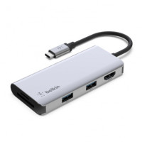 Belkin PVC002BTSGY USB-C 5-IN-1 MULTIPORT ADAPTER 10-GENERIC BOX