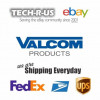 Valcom V-9916M METAL BRIDGE/BACKBOX COMBO FOR 8 CEILIN