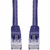 Addon ADD-75FCAT6A-PE 75FT PURPLE CAT 6A PVC ETHERNET CABLE SNAGLESS BUBBLE BOOT RJ-45 M/M