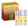 Holy Land Gifts Anointing Oil Set of Three Oils - Frankincense Myrrh & Rose of Sharon