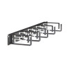UNC Group 1901-1-000-01-U 1U D-RING CABLE MANAGEMENT KIT