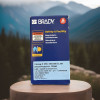 Brady M5C-1500-595-CL-BK PERMANENT ADHESIVE VINYL LABELS FOR BMP51 M511