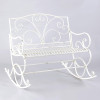 Esschert Design Metal Rocking Bench