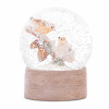 Snow Globe with Bird Branch 4.5