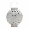 Punched Metal Candle Lantern 11