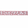 Candy Cane Print Wired Ribbon (Set of 2)