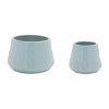 Ceramic Starburst Pattern Planter (Set of 2)