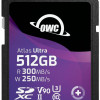 OWC INC OWCSDV90U0512 512GB OWC ATLAS ULTRA SDXC V90 UHS-II MEMORY CARD