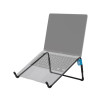 RGO RGOSC015BL R-GOTOOLS ERGONOMIC LAPTOP STAND, STEEL LAPTOP MOUNT COMPUTER STAND, DETACHABLE,
