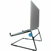 RGO RGOSC020BL R-GO STEEL OFFICE LAPTOP STAND, BLACK, TAA COMPLIANT
