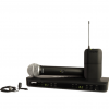 Shure BLX1288/CVL BLX COMBO WIRELESS SYSTEM, INCLUDES PG58 HANDHELD TRANSMITTER (DYNAMIC, CARDIOID