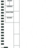 Pyramid Time 44100-10 PYRAMID TIME TIME CARD FOR 4000 & 4000H