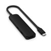 Satechi ST-P4SK 4-IN-1 USB-C SLIM MULTIPORT ADAPTER 4K (BLACK)