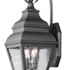 Livex Exeter Outdoor Light- Black