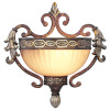 Livex Seville Wall Sconce- Palacial Bronze with Gilded Accents