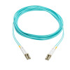EATON TRIPP LITE SERIES CONNECTIVIT N820-06M-TAA FIBER PATCH CABLE 10GB DUPLEX MMF 50/125 OM3 LC/LC AQUA TAA 6M