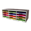 Storex STX Organizer-Lit-12 Comp-Gy