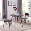 Kings Furniture Collot Dining Set, Table & 2 Chairs - 3 Piece