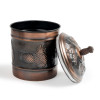 4 qt. Pineapple Antique Copper Canister