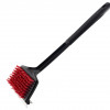 18 in. Flat Top Grill Brush with Nylon Bristles & Stainless Steel Scraper