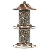 4.5 lbs Wild Bird Copper Panorama Bird Feeder 2 Ports