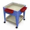 21 W x 21 L x 24 H Youth Mobile Mite - Blue Frame