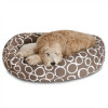 Majestic Pet 40 in. Fusion Mocha Sherpa Bagel Bed