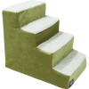 MajesticPet 4 Step Villa Sherpa Pet Stairs Apple