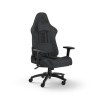 CORSAIR MEMORY, INC. CF-9010052-WW CORSAIR TC100 RELAXED - FABRIC GAMING CHAIR, BLACK/GREY